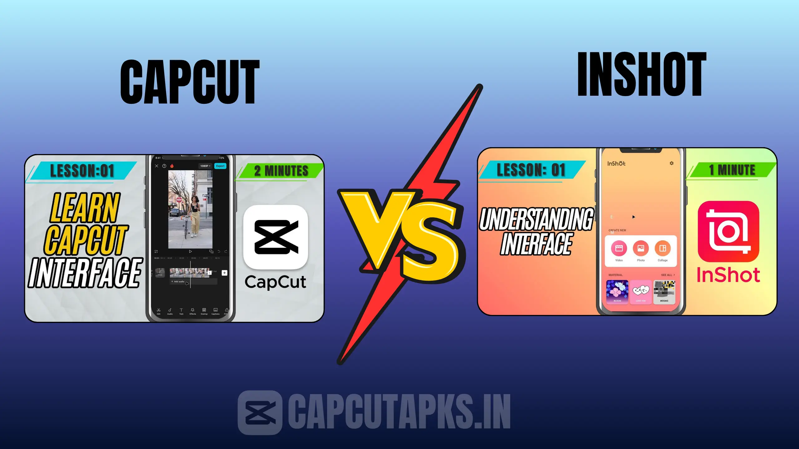 CapCut vs InShot