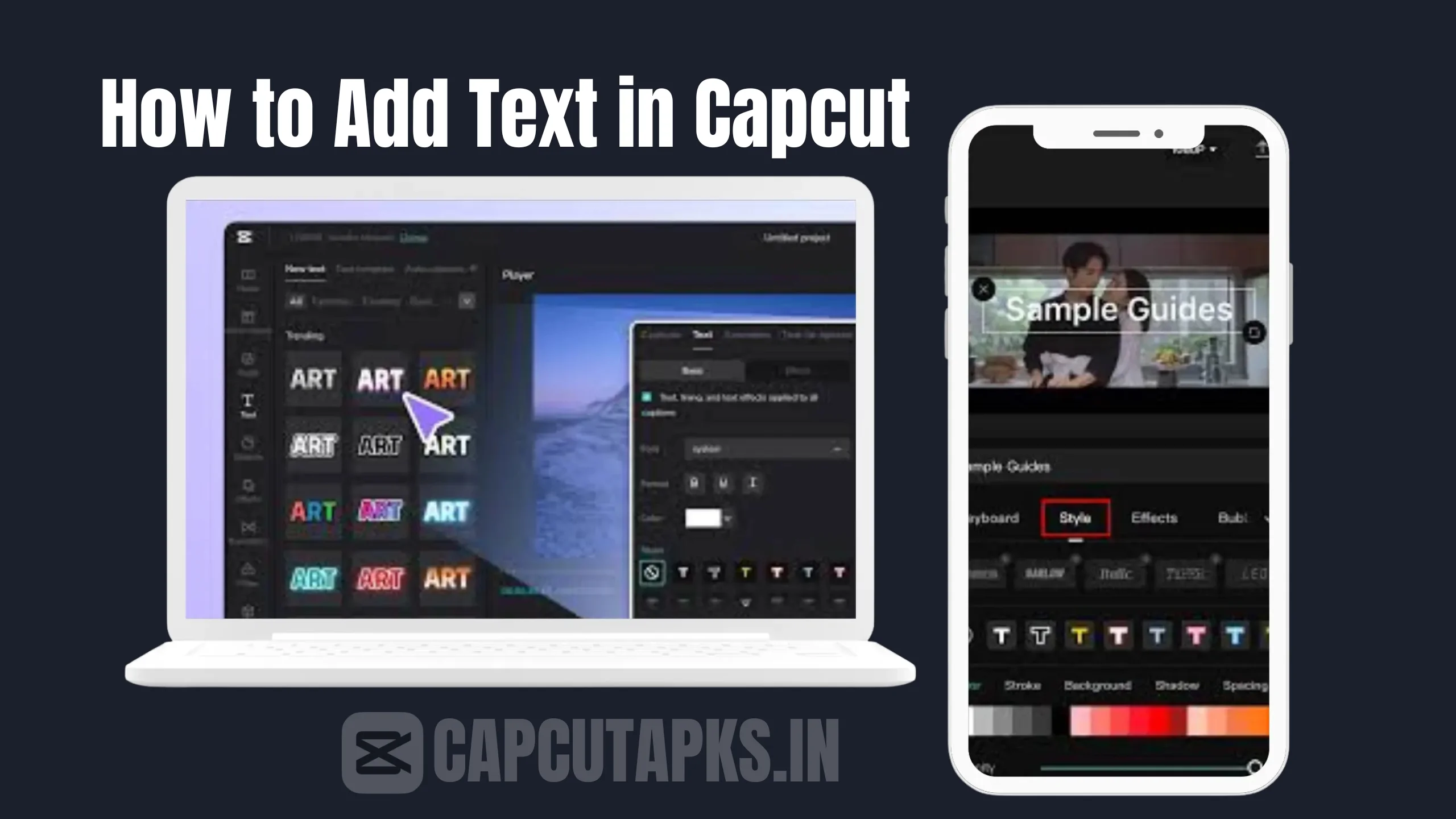 How to Add Text in CapCut