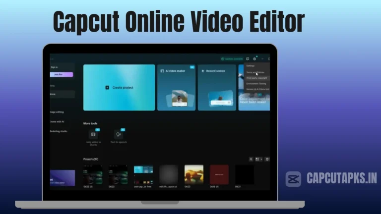 capcut online video editor