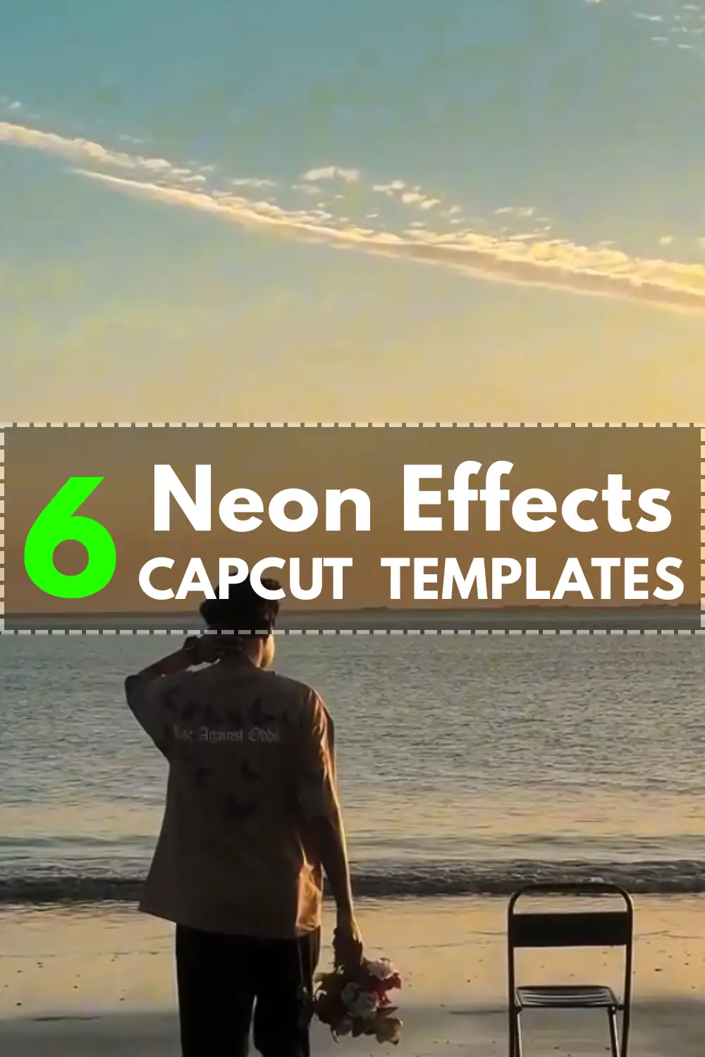 CapCut Slow Motion Template with Neon Effect